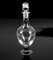 Italian Bottle with Etched Glass Stopper from Cristallerie 2