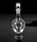 Italian Bottle with Etched Glass Stopper from Cristallerie 6