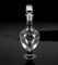 Italian Bottle with Etched Glass Stopper from Cristallerie 1