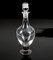 Italian Bottle with Etched Glass Stopper from Cristallerie 5