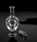 Italian Bottle with Etched Glass Stopper from Cristallerie 7