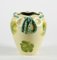 Italienische Farbige Keramik Vase mit Kordel Dekoration von Rometti 1