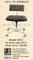 Scandinavian Modern Steel & Leather Swivel Working Stool attributed to Kevi, Denmark, 1960s, Image 12