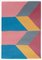 Natalia Roman, Pink Geometric Altar Diptych, 2022, Acrylic on Watercolor Paper 4
