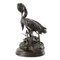 Heron Figur aus Bronze von Jules Moigniez 1