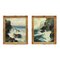 Reginald Smith, English Seascapes, Oil Paintings on Canvas, Late 19th or Early 20th Century, Set of 2 1