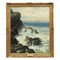 Reginald Smith, English Seascapes, Oil Paintings on Canvas, Late 19th or Early 20th Century, Set of 2 2