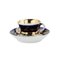 Porcelain Tea Cup and Saucer from Kuznetsov, Set of 2, Image 2