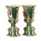 Rocaille Vases with Gallant Scenes, Set of 2 3