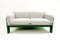 Mid-Century Green Wooden Lacquered Two Seater Sofa by Saporiti, Italy, 1960s 4