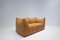 Mid-Century Modern Bambole Sofa aus Cognacfarbenem Leder von Mario Bellini für B&B Italia, 1970er 13