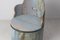 Antiker schwedischer Art Stump Chair aus Kiefernholz 11