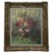Fouley, Bouquet of Flowers, Oil Painting, Framed, Image 1