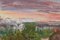 Jackon, Sunset, Richmond Terrace, 21st Century, Oil on Board, Image 4
