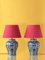 Vintage Tischlampen von Vintage Delft Boch Frères Keramis, 2er Set 1