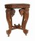 Elephant Legs Carved Burmese Side Table Burma, 1880s 7