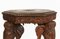 Elephant Legs Carved Burmese Side Table Burma, 1880s 6