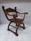 19th Century Renaissance Gothic Carved Walnut Chair, Italy, Image 2