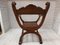 19th Century Renaissance Gothic Carved Walnut Chair, Italy 4