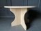 Vintage Travertine Table, 1970s 2