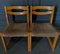 French Brown Chairs, 1970s, Set of 4 4