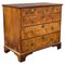 George II Chest of Drawers in Burr Walnut, 1730 1