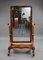 Viktorianischer Cheval Spiegel aus Mahagoni, 1870 2