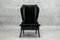 Fauteuil Duchesse Vintage en Bois et Velours 6