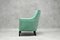 Vintage Armchair with Mint Fabric 2
