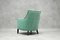 Vintage Armchair with Mint Fabric 3