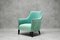 Vintage Armchair with Mint Fabric 1