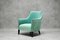 Vintage Armchair with Mint Fabric, Image 1