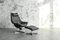 Nelo Flight Lounge Chair and Footstool by Okamura & Marquardsen, Set of 2 1