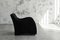 Black Fabric Club Chair, Image 6