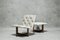 Lounge Chair with Ottoman from Saga, Set of 2 5