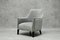 Vintage Armchair in Gray Fabric, Image 3