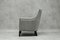 Vintage Sessel mit Grauem Bezug 7