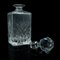 Vintage English Cut Glass Whiskey Decanter, 1960s 7