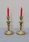 19th Century Louis XVI Style Gilt Bronze Candleholders, Set of 2 3