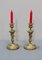 19th Century Louis XVI Style Gilt Bronze Candleholders, Set of 2, Image 3