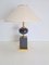 Lampe de Bureau Regency Vintage en Laiton de Le Dauphin, 1970s 1