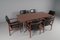 Large Scandinavian Rosewood Conference or Dining Table, 1960s, Image 3