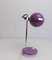 Purple Eyeball Table Lamp attributed to Pierre Disderot, 1970s 8