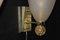 Pulegoso Wandlampen aus Muranoglas mit Glitzer- und Goldblasen im Stil von Barovier, 2000, 2er Set 13