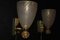 Lampade da parete Pulegoso in vetro di Murano con bolle dorate nello stile di Barovier, 2000, set di 2, Immagine 6
