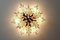 Plafón Royal de cristal de Murano atribuido a Franco Luce para Seguso, años 70, Imagen 4