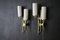 Mid-Century Modern Bronze Wall Sconces by Felix Agostini, 1990s, Set of 2 17
