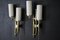 Mid-Century Modern Bronze Wall Sconces by Felix Agostini, 1990s, Set of 2 16