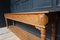 English Pine Wood Console Table, 1890s 9