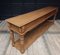 English Pine Wood Console Table, 1890s 14